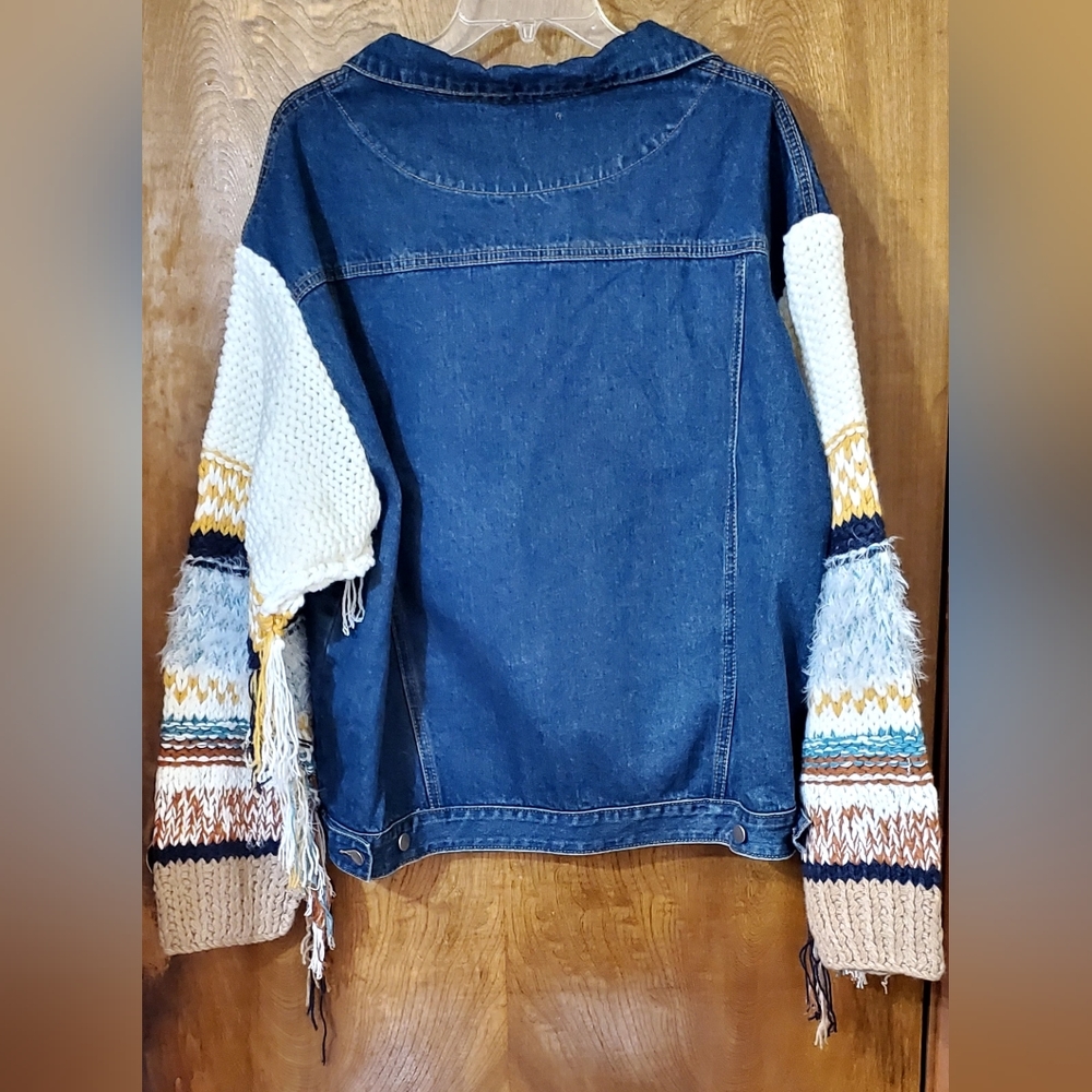 NWOT Size 3X Unicorn Tribe Jean Jacket - Price Firm - Picture 2 of 9